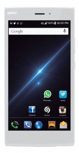 Lanix Illium L1000 phablet en México con Telcel pantalla