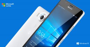 Microsoft Lumia 950 pantalla