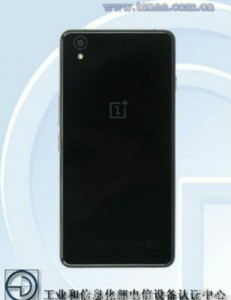 OnePlus X vista posterior