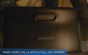 Samsung Galaxy View vista posterior