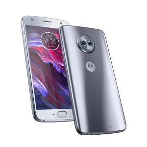 Moto X4 en México color azul metálico