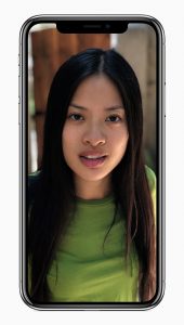 iPhone X cámara frontal precisa para Selfies