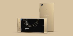 Sony Xperia XA1 Plus color dorado en México con Telcel pantalla y cámara