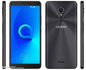 Alcatel 3C color negro con pantalla 18:9 y lector de huellas