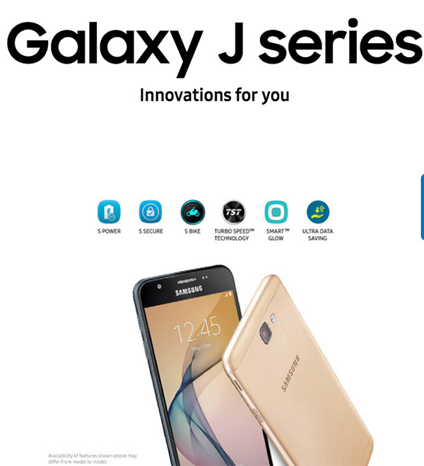 Samsung Galaxy J Series