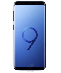 Samsung Galaxy S9 render filtrado color negro pantalla completa a 18:9 AMOLED