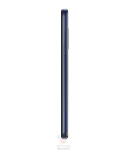 Samsung Galaxy S9 render filtrado lateral