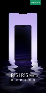 Oppo R15 y R15 Plus con pantalla con notch