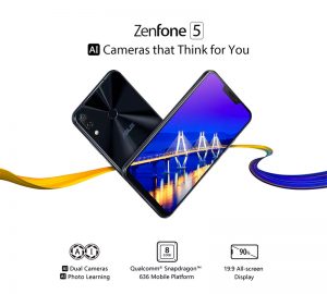 ASUS Zenfon 5 cámara posterior dual inteligente y pantalla increíble de alta resolución