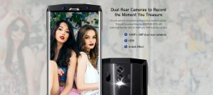 HOMTOM HT70 4G - Cámara Dual posterior y frontal selfie de 13 MP