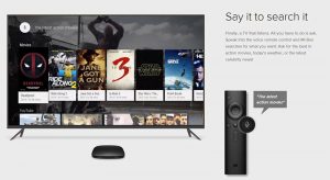 Xiaomi Mi TV Box con control y comando por voz