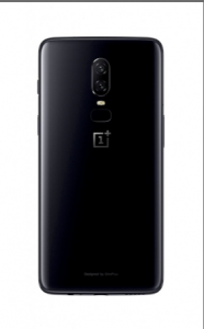OnePlus 6 atrás mirror black