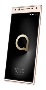 Alcatel 5 en México pantalla de 5.7 pulgadas de perfil