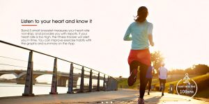 Elephone Band 5 monitor de ritmo cardiaco