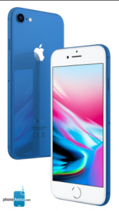 iPhone 2018 azul