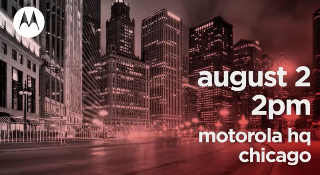 Motorola evento agosto 2018