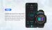 NO.1 F13 smartwatch para deportes resistente al agua y polvo - con App para smartphones