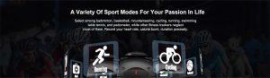 NO.1 F13 smartwatch para deportes resistente al agua y polvo - Varios modos de deportes