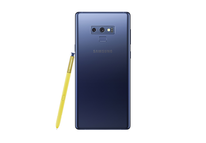Samsung Galaxy Note9 Ocean blue cubierta