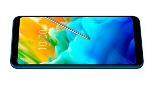 LG Q Stylus Alpha perfil frontal