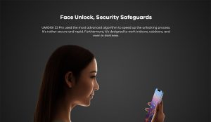 UMIDIGI Z2 Pro lanzamiento - Desbloqueo con el rostro