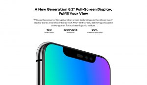 UMIDIGI Z2 Pro lanzamiento - pantalla de 6.2 pulgadas Notch FHD+