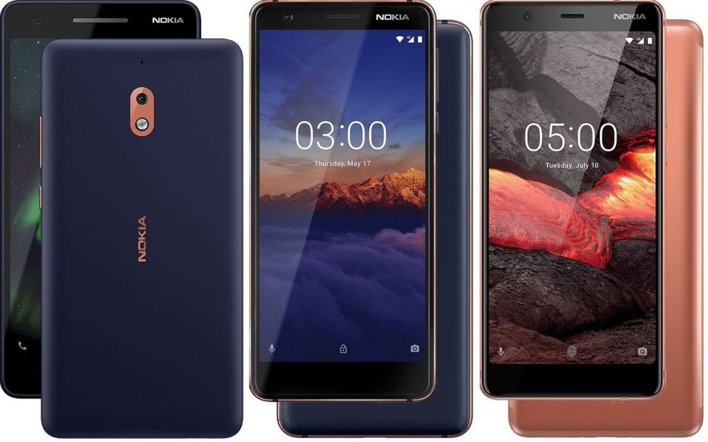 Nokia 2.1, 3.1 y 5.1