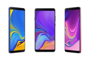 Samsung Galaxy A9 2018 con Cuatro cámaras traseras