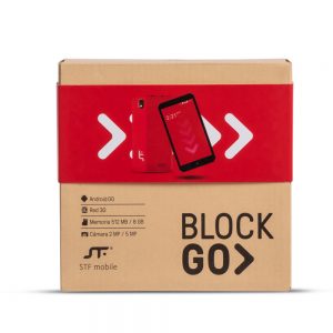 STF Block Go color rojo caja de venta