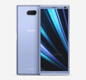 Sony Xperia XA3 renders filtrados - cámara Dual