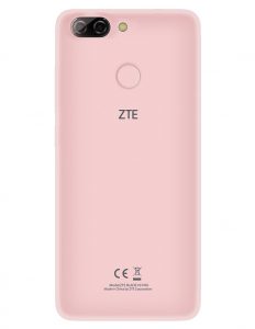 ZTE Blade V9 Vita en México - color rosa posterior
