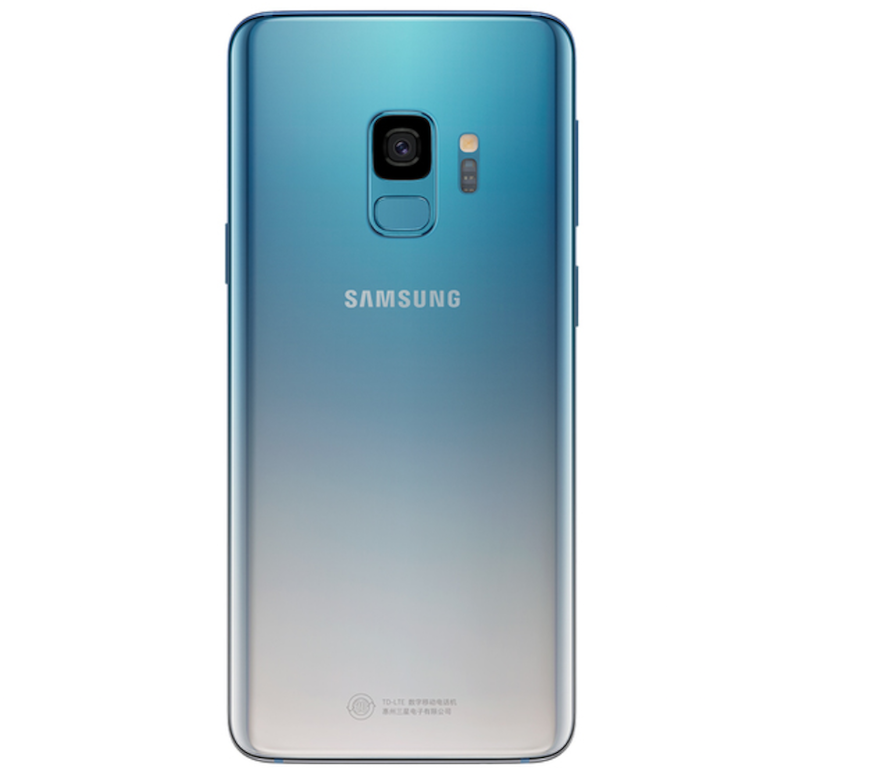 Samsung Galaxy S9 Ice Blue cubierta