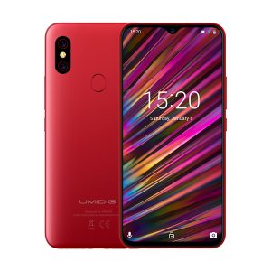 UMIDIGI F1 pantalla notch gota de agua con esquinas redondeadas