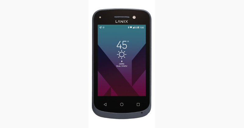 Lanix X120C pantalla