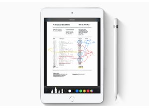 Apple iPad mini 2019 con Apple Pencil