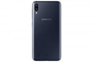 Samsung Galaxy M10 posterior color negro