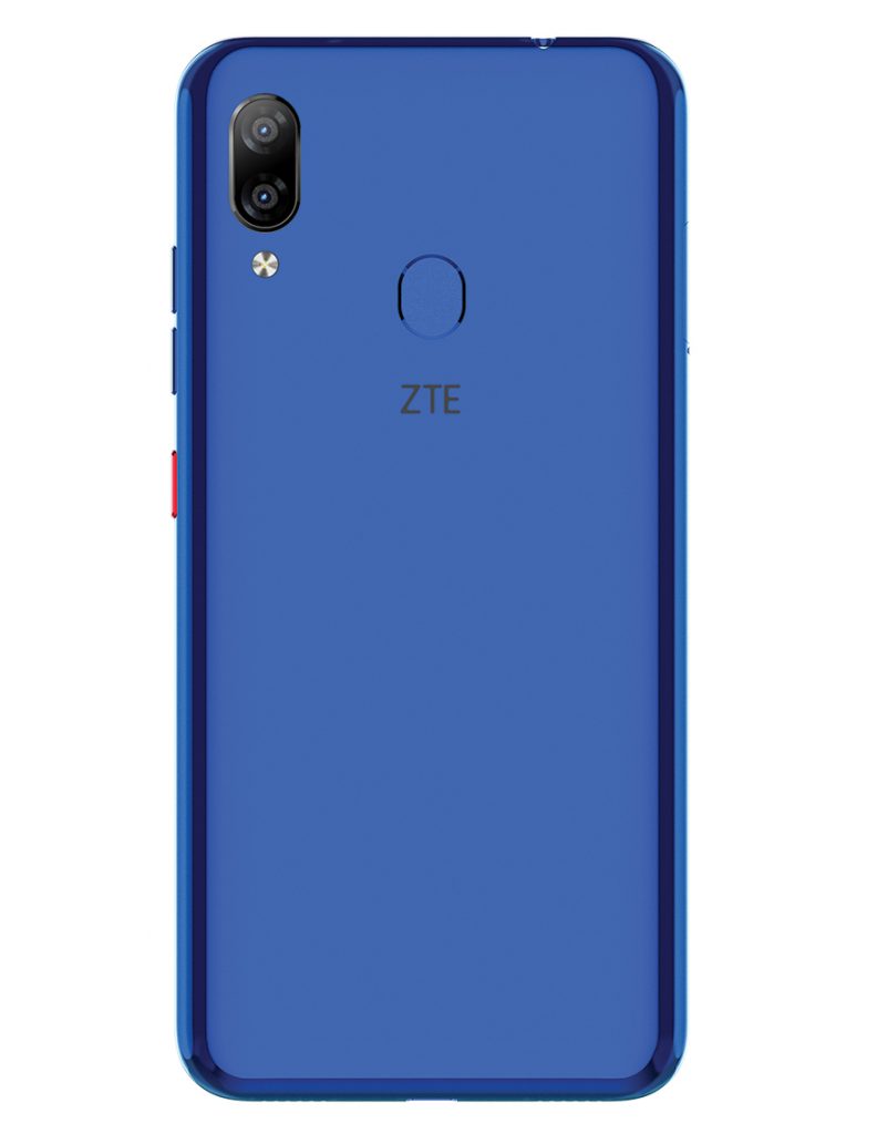 ZTE Blade V10 vita azul posterior