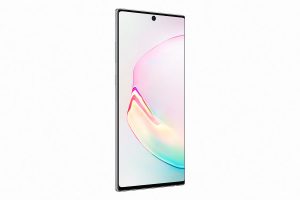 Samsung Galaxy Note 10+ Blanco Aurora perfil