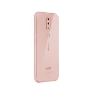 Nokia 4.2 color rosa posterior cámara dual